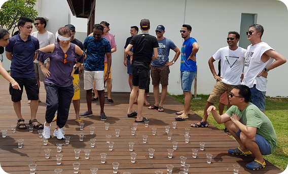 Water Maze Team Building Games